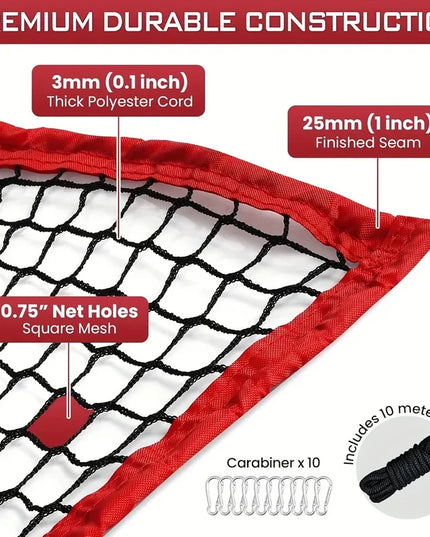 Golf Net、10x10Foot Golf Practice Net and Sports Net、High Impact Golf Hitting Barrier Net、Heavy Duty Golf Ball Net，