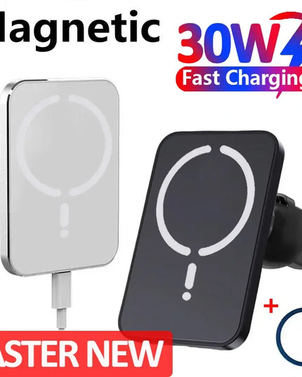 Magnetic Car Wireless Charger For Magsafe iPhone 12 13 14 15 16 Pro Max Air Vent Car Phone Holder Stand Fast Car Charging