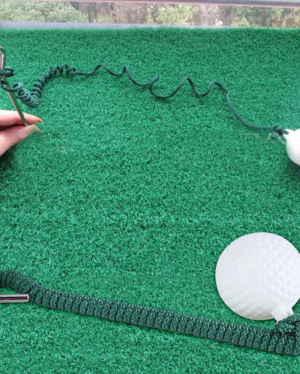 Golf Driving Ball Swing Hit Training Aid Portable Golf Practice Training Rope Ball Air Flow Golf Balls For Practice Accessories