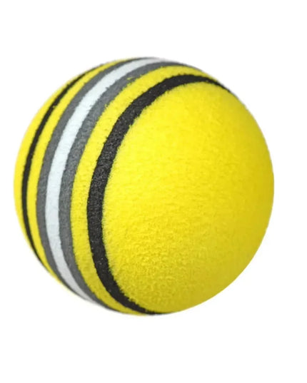 10PCS Foam Golf Balls Indoor Swing Training Practice Balls Rainbow Sponge Balls Golf Beginners Flexible Training Aid Accessories