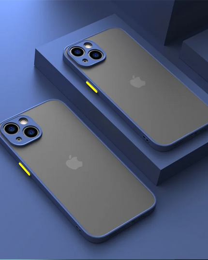 Jingjia Armor Bumper Shockproof Case For iPhone 15 11 12 13 Mini 14 Pro XR X Xs Max 7 8 Plus SE 2020 Silicone Hard Cover Capa