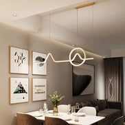 Modern LED Ceiling Chandelier Dining Table Indoor Lighting Chandeliers Kitchen Pendant Light Living Room Decoration Hanging Lamp