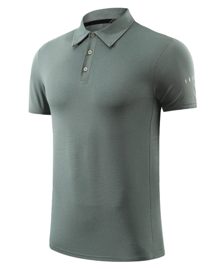 Golf Lapel Sport Short Sleeve Outdoor Trainning Reflective Running Breathable Tee Solid Quality Tennis Gym Fashion Jerseys