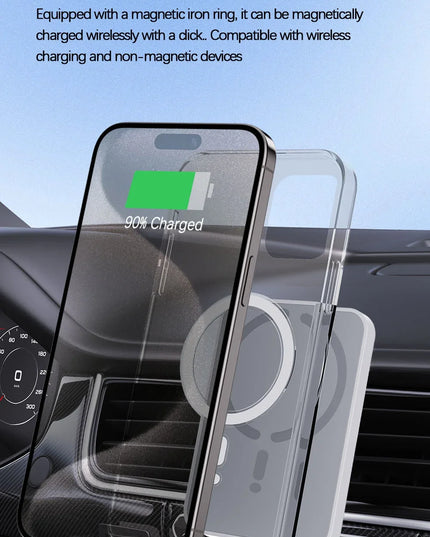 Magnetic Car Wireless Charger For Magsafe iPhone 12 13 14 15 16 Pro Max Air Vent Car Phone Holder Stand Fast Car Charging