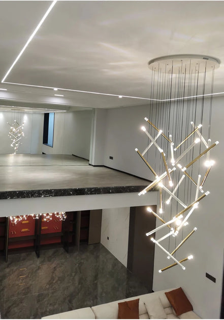 Modern Home Decoration Led Ceiling Chandelier Kitchen Stairs Lighting Lamp Living Room Decor Designer Chandeliers Dining Loft