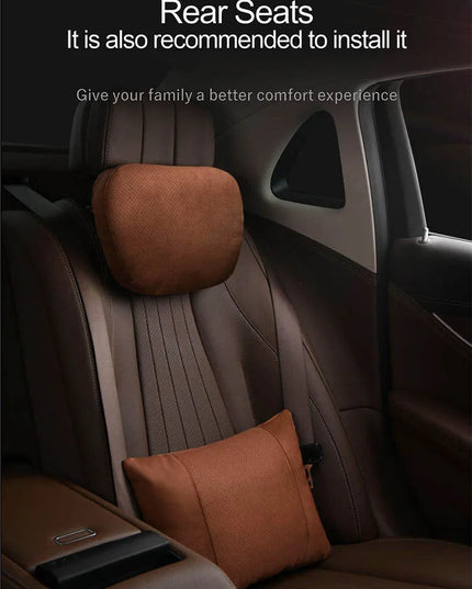 OASATE New 2.0 Car Headrest Neck Pillow Support Seat / Maybach Design S Class Soft Universal Adjustable Car Neck Waist Pillows