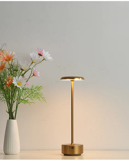 Rechargeable table lamp with warm atmosphere Bar Cafe Restaurant Modern simple decoration LED night light