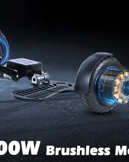 Eswing 2025 Four Wheel Stand up Golf Buggy 10 Inch 1600W Electric Golf Cart Folding Trolley Golf Scooter for Golf Courses