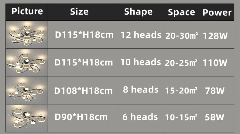 Modern Led Chandelier Gold Aluminum Luxury Pendant Lights For Living Room Bedroom Study Room K9 Crystal Decorative Lamps 90-260V