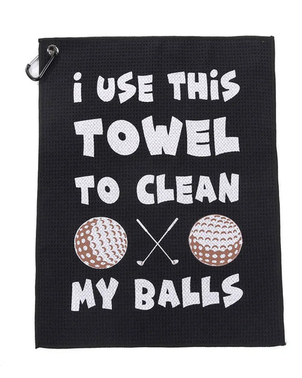Golf towel digital color printed logo super absorbent soft skin towel for golf course