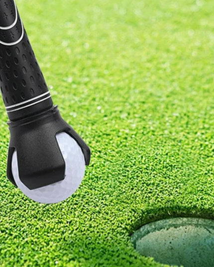 G olf Balls Picker Ball Pick up Clamp Rubber Zinc Alloy Golf Supplies G olf Accessories Convenient Practical G olf Training Aids
