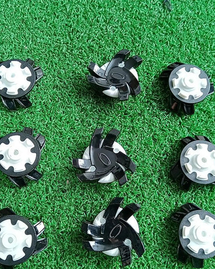 12pcs Golf Shoe Spikes Anti Slip Golf Shoe Cleat Stinger Screw Replacement Thread Spikes Cleats Golf Boots Golf Shoe Accessories