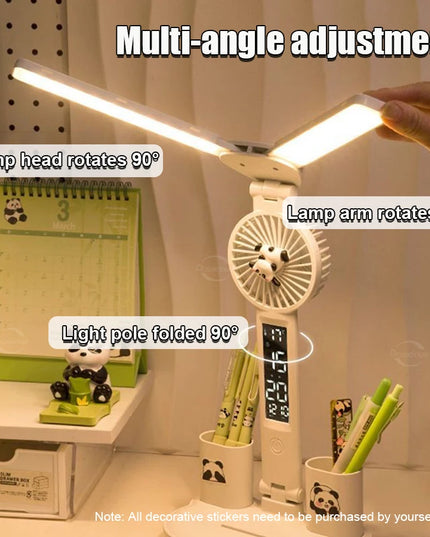 Rechargeable Led Desk Lamp for Study Table Lamp Led Eye Caring Light With 3 Color Modes Dimmable Reading Study and Office Work