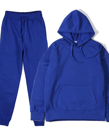Men's Sports Suits Fashion Tracksuit Women Hoodies + Pants Two Pieces Sets Running Casual Sweatshirts Sweatpants Men's Clothing
