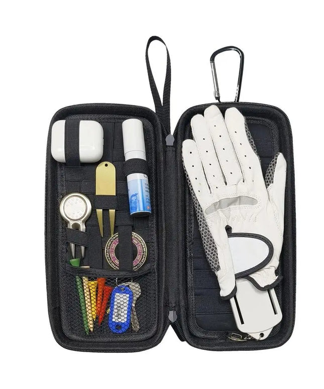 Protective Golf Accessories Case Bag Portable Golf Gloves Holder Large Capacity Golf Gloves Organizer Golf Caddy Organizer For