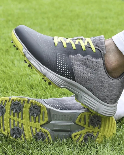 Waterproof Golf Shoes for Men Spikeless Outdoor Golf Sport Training Sneakers Classic Mens Golf Trainers Big Size 13 14