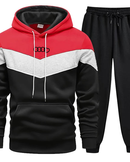 Men's Clothing Casual Sweatshirt Suit Sweatshirts for Men Daily Tricolor Hoodies Hot High Quality 2024 Sports Tracksuit Jogging