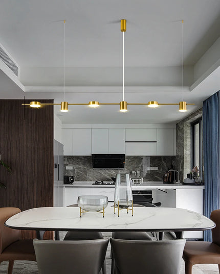 Modern LED Ceiling Chandelier Indoor Lighting Dining Table Chandelier Pendant Hanging Light Living Room Decoration Kitchen Lamp