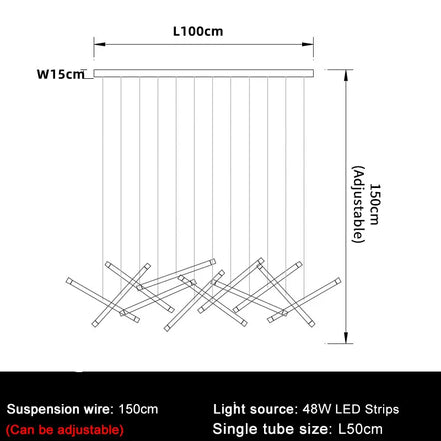 Modern Home Decoration Led Ceiling Chandelier Kitchen Stairs Lighting Lamp Living Room Decor Designer Chandeliers Dining Loft