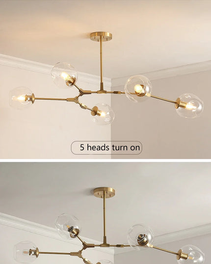 Modern LED Chandelier Lighting for Dining Living Room Decoration Lights Nordic Chandeliers Indoor Lighting Hanging Light Fixture