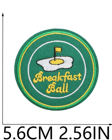 GOLF Emblem Clothing Accessories Badge Sticker Embroidered Embroidery Sticker Iron-on Patches