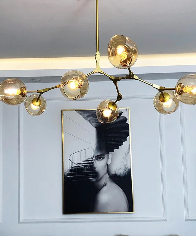 Modern LED Chandelier Lighting for Dining Living Room Decoration Lights Nordic Chandeliers Indoor Lighting Hanging Light Fixture