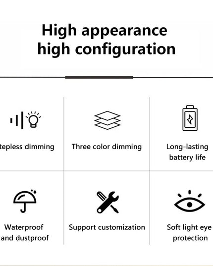 Rechargeable Led Table Lamp Retro Night Light Desk Bar Coffee Dining Room Home Decor Wireless 3 Colors Dimmable Touch Switch