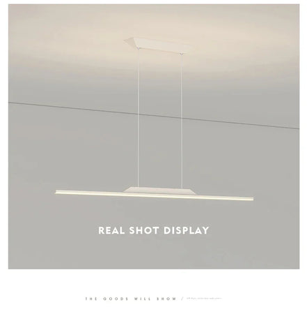 Modern LED Chandelier for Dining Room Kitchen Bar Living Bedroom Ceiling Pendant Lamp Black Simple Design Chandelier Light