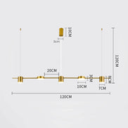 Modern LED Ceiling Chandelier Indoor Lighting Dining Table Chandelier Pendant Hanging Light Living Room Decoration Kitchen Lamp