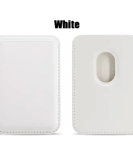 For Magsafe Magnetic Leather Wallet Case For iPhone  17 16 15 14 13 12 11 8  Samsung Huawei Card Holder with Magnet Covers