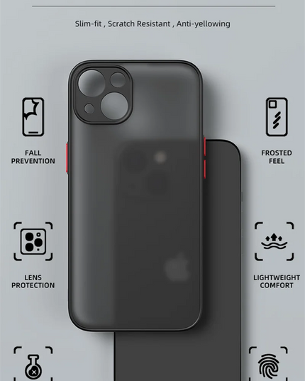 Jingjia Armor Bumper Shockproof Case For iPhone 15 11 12 13 Mini 14 Pro XR X Xs Max 7 8 Plus SE 2020 Silicone Hard Cover Capa