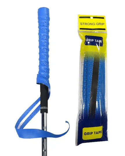 PU Leather Golf Club Grip Tape, Non-Slip Sweatproof, Quick and Easy Replacement, Enhances Swing Stability