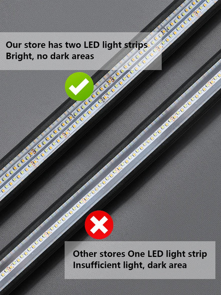 Modern LED linear chandelier for dining room office white bar pendant lights kitchen island lighting black minimalist lamp