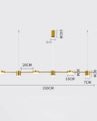 6 Heads Gold / Remote Control / 220V|Warm Light|China Mainland