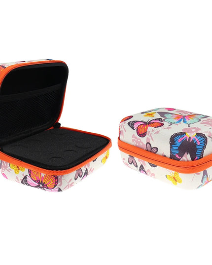 Travel Essentials Oil Storage Bag White Butterfly 15/12 Slots for 5ML 15ml Essential Oil Storage Case 10ml Display Organizadores