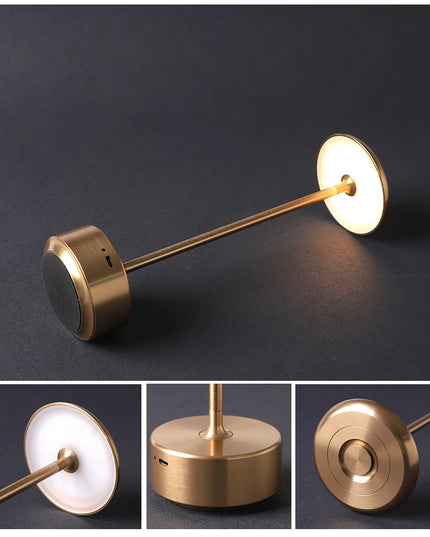 Rechargeable table lamp with warm atmosphere Bar Cafe Restaurant Modern simple decoration LED night light