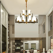 Modern Modern Led Chandelier Nordic Living Room Lamp Retro Simple Dining Room Decoration Iron Art LED Hanging Lamps Pendant Ligh