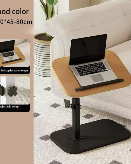 Dormitory Bedside Table Household foldable Mobile Lift Computer Desk Portable livingroom side table Bedroom Lazy Laptop Desk