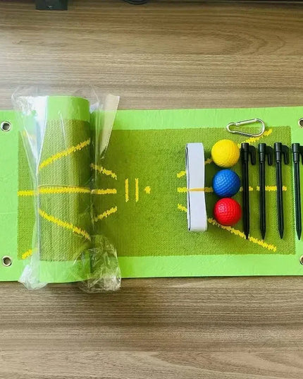 Golf Training Beginners Accessories for Swing Detection Batting Ball Directional Path Pads Practice Pads Tool Training Aids Mat