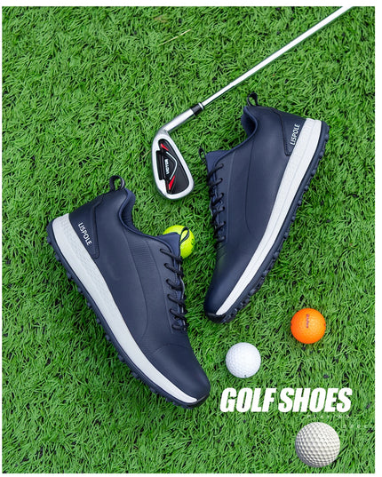 2025 Comfortable Golf Shoes Men Big Size 39-48 Professional Golf Spikeless Sneakers Non-Slip Waterproof Golfer Walking Footwear