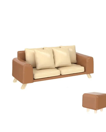 1:12 Dollhouse Miniature Furniture Accessories Sofa Floor Lamp Shelf Kettle Doll House Bedroom Kitchen Furniture Model