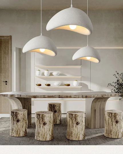 Modern LED Ceiling Chandelier Lights for Living Room Bedroom Dining Room Pendant Lights Nordic Wabi Sabi Home Decor Hanging Lamp