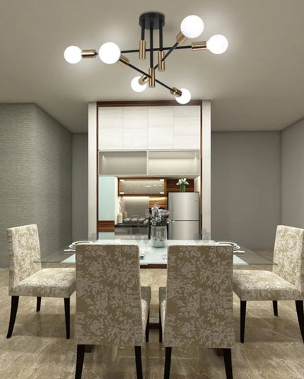 Chandeliers Retro Lighting Fixture Decoration Light Lustre Hanging Lamps Pendant Ceiling Led Chandelier Lamp Dinning Room Luxury