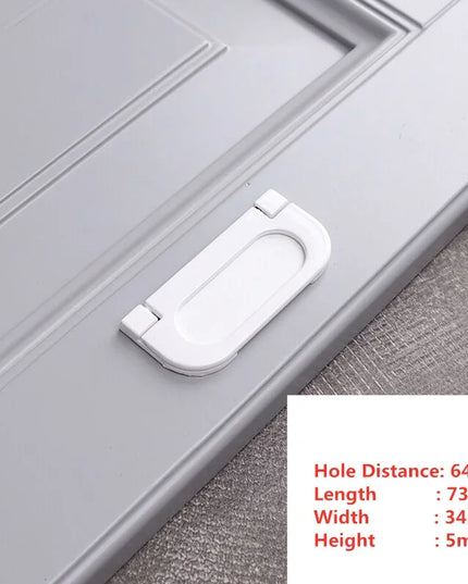 Handles Drawer Cabinet Furniture Kitchen Handles for Cabinet Knob Door Drawer Furniture Kitchen Knob Simplicity Fuji White