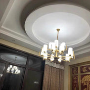 Modern Modern Led Chandelier Nordic Living Room Lamp Retro Simple Dining Room Decoration Iron Art LED Hanging Lamps Pendant Ligh