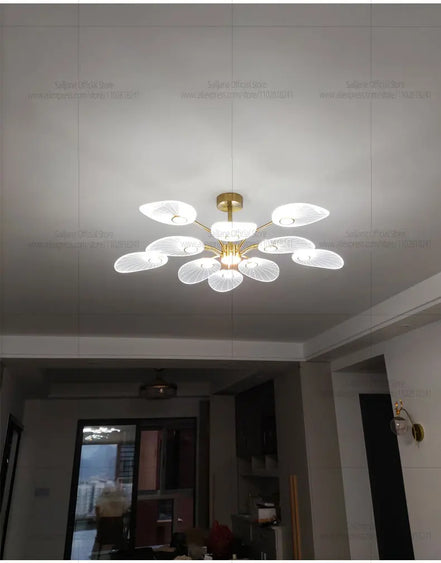 Modern LED Chandelier Suitable For Villa Living Room Ceiling Lights Art Bedrooms Kitchens Home Decoration Lamp Indoor Lighting