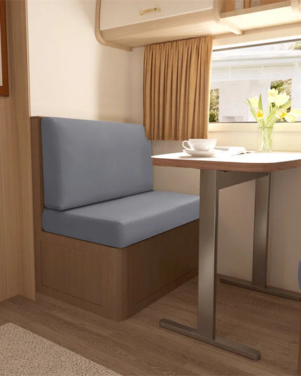 2pcs/set Jacquard RV Dinette Cushions Covers Stretch Camper Sofa Seat Covers Adjustable Dining Seat Covers Bench Backrest Decor