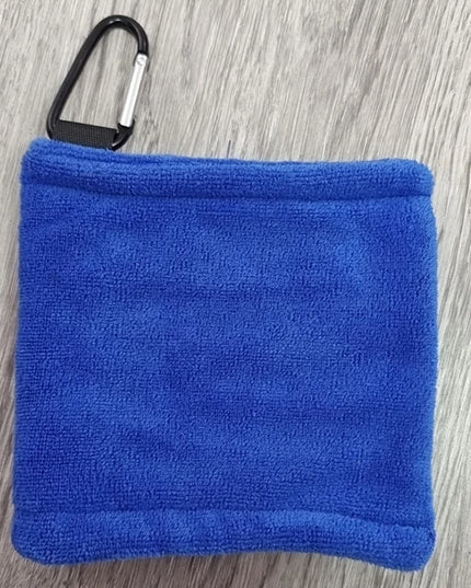 1 golf ball cleaning towel Microfiber scrub cleaning club wipe Ball towel Outdoor sports towel