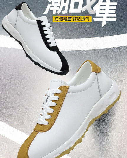 2025 Professional Golf Shoes Men Leather Golf Training Unisex Good Quality Gym Sneakers Man Brand Designer Walking Shoes 38-44