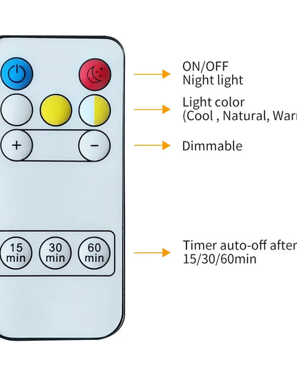 LED Night Lamp Rechargeable Table Lamp Clock Display Soft Sleeping Lamp Touch Switch Bedside Lamp for Bedroom Decor